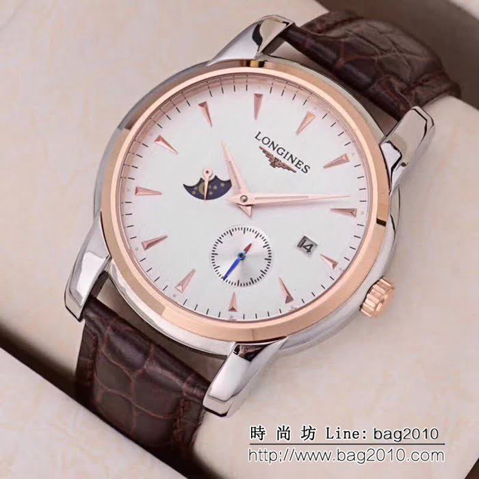 LONGINES浪琴 最新款式 全自動機械機芯 精品男士腕表 WSS0034